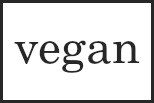 Vegan Logo Badge