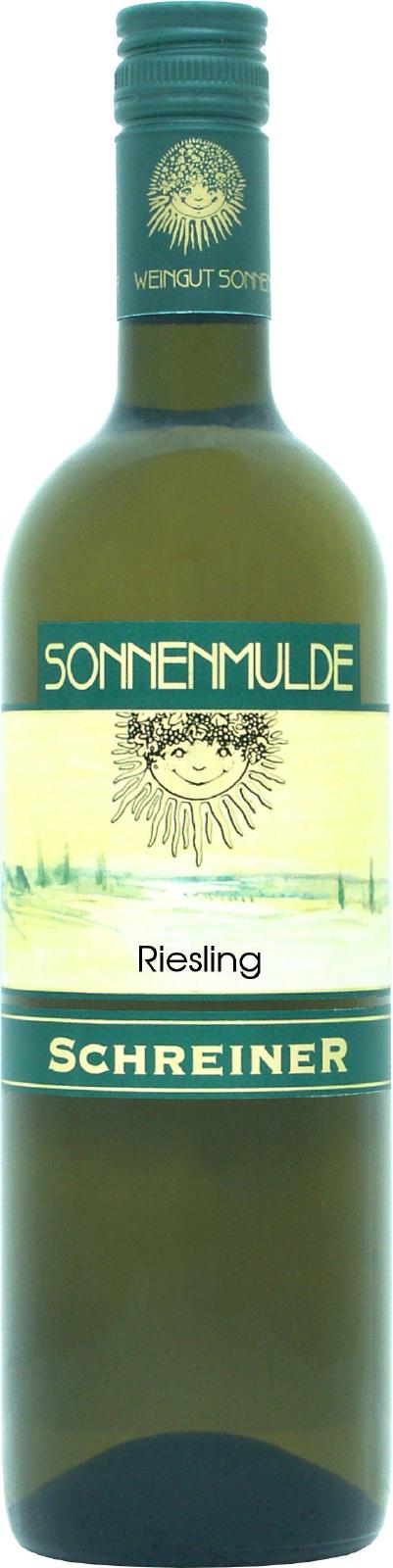 A bottle of Riesling