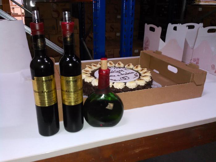 TBA und Eiswein von 1979, 1992 und 2001.
