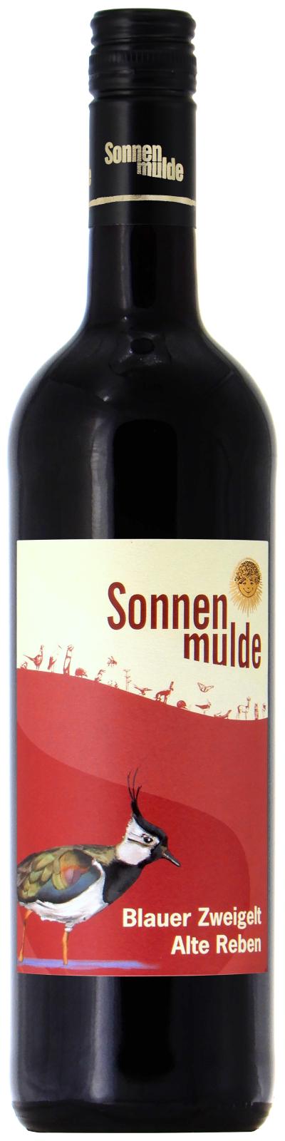 Eine Flasche Blauer Zweigelt Alte Reben