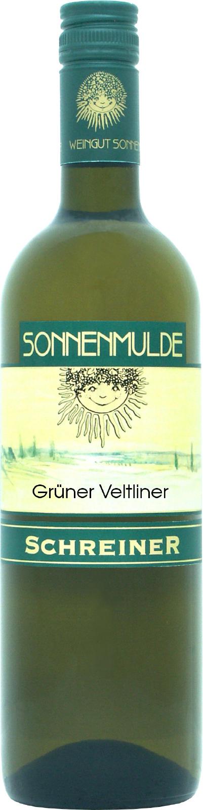 A bottle of Grüner Veltliner
