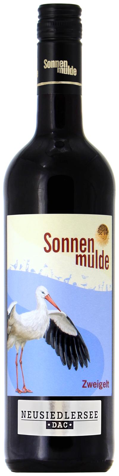 Eine Flasche Neusiedlersee DAC Zweigelt