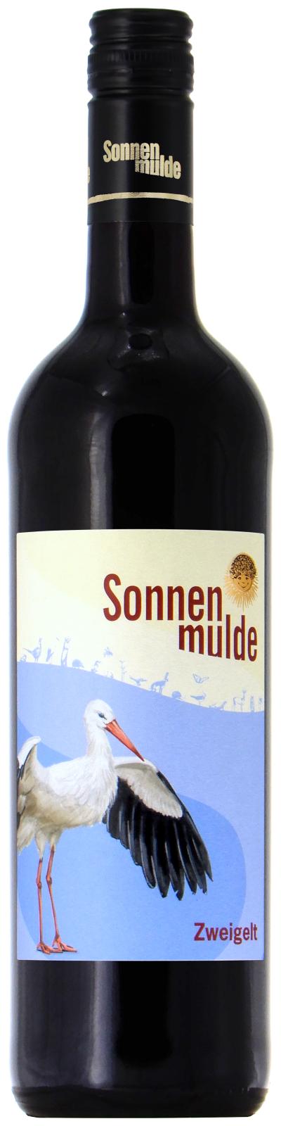 Eine Flasche Neusiedlersee DAC Zweigelt