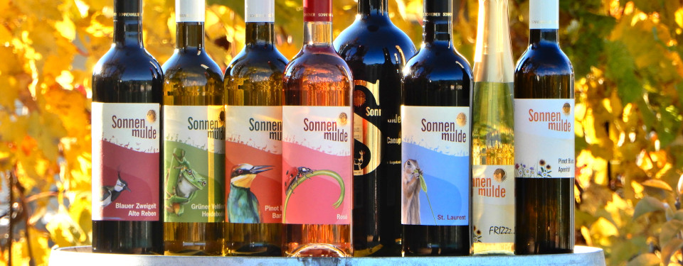 Sonnenmulde wine bottles