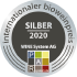 Silbermedaille beim Großer Internationaler Bioweinpreis 2020 - Frühjahrsverkostung