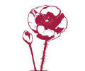 Poppies as logo for the Pinot Noir