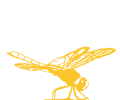 Eine Libelle als Logo für den Riesling