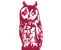 Eine Waldohreule als Logo für den Capella
