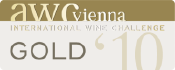 Gold Medal at the awc vienna 2010 - international wine challenge