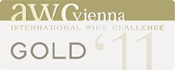 Gold Medal at the awc vienna 2011 - international wine challenge