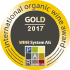 Gold medal at the International Organic Wine Award 2017