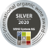 Silver medal at the International Organic Wine Award 2020 - Spring Tasting