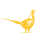 A pheasant as logo for the Donauriesling