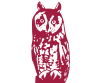 A long eared owl as logo for the Capella